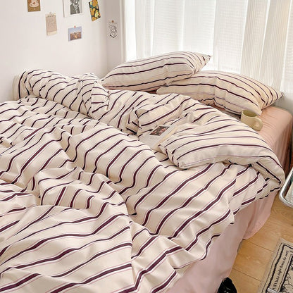 Classic Stripes Bedding Set - WhisperLinens