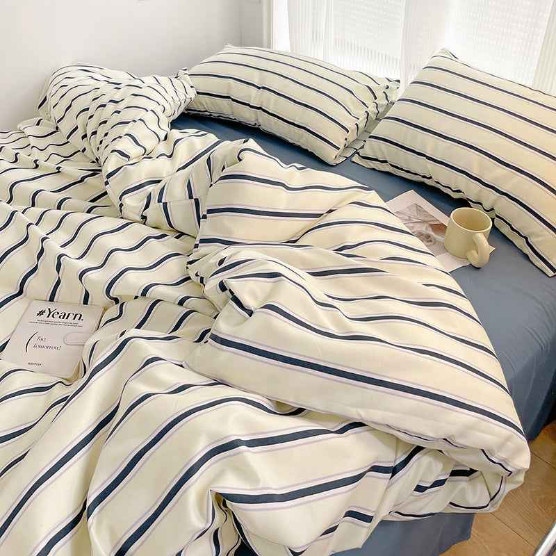 Classic Stripes Bedding Set - WhisperLinens