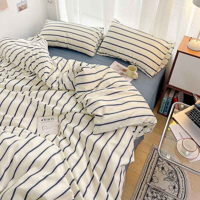 Classic Stripes Bedding Set - WhisperLinens