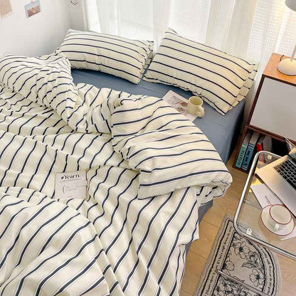 Classic Stripes Bedding Set - WhisperLinens