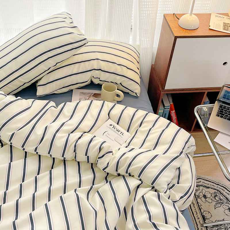 Classic Stripes Bedding Set - WhisperLinens