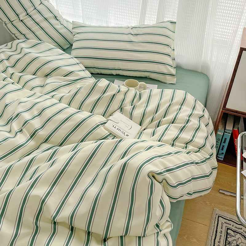 Classic Stripes Bedding Set - WhisperLinens