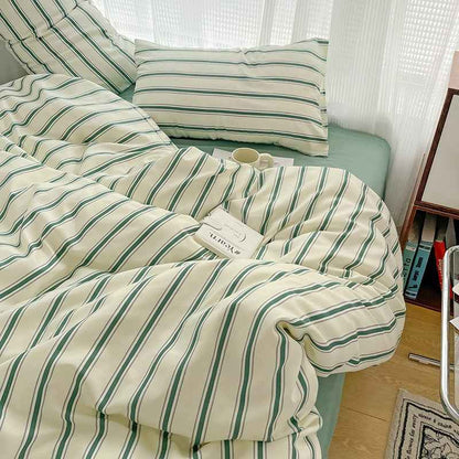 Classic Stripes Bedding Set - WhisperLinens