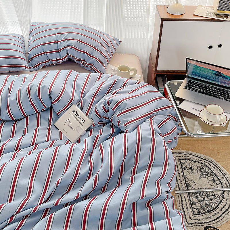 Classic Stripes Bedding Set - WhisperLinens