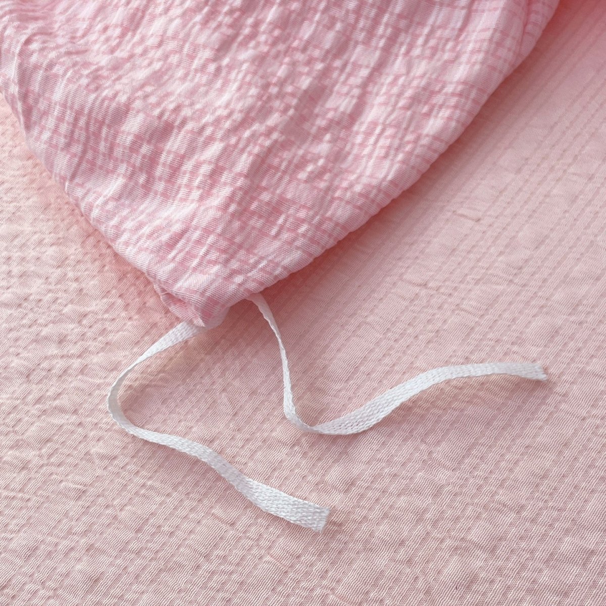 Blush Pink - Cloud Weave Textured Bedding Collection - WhisperLinens