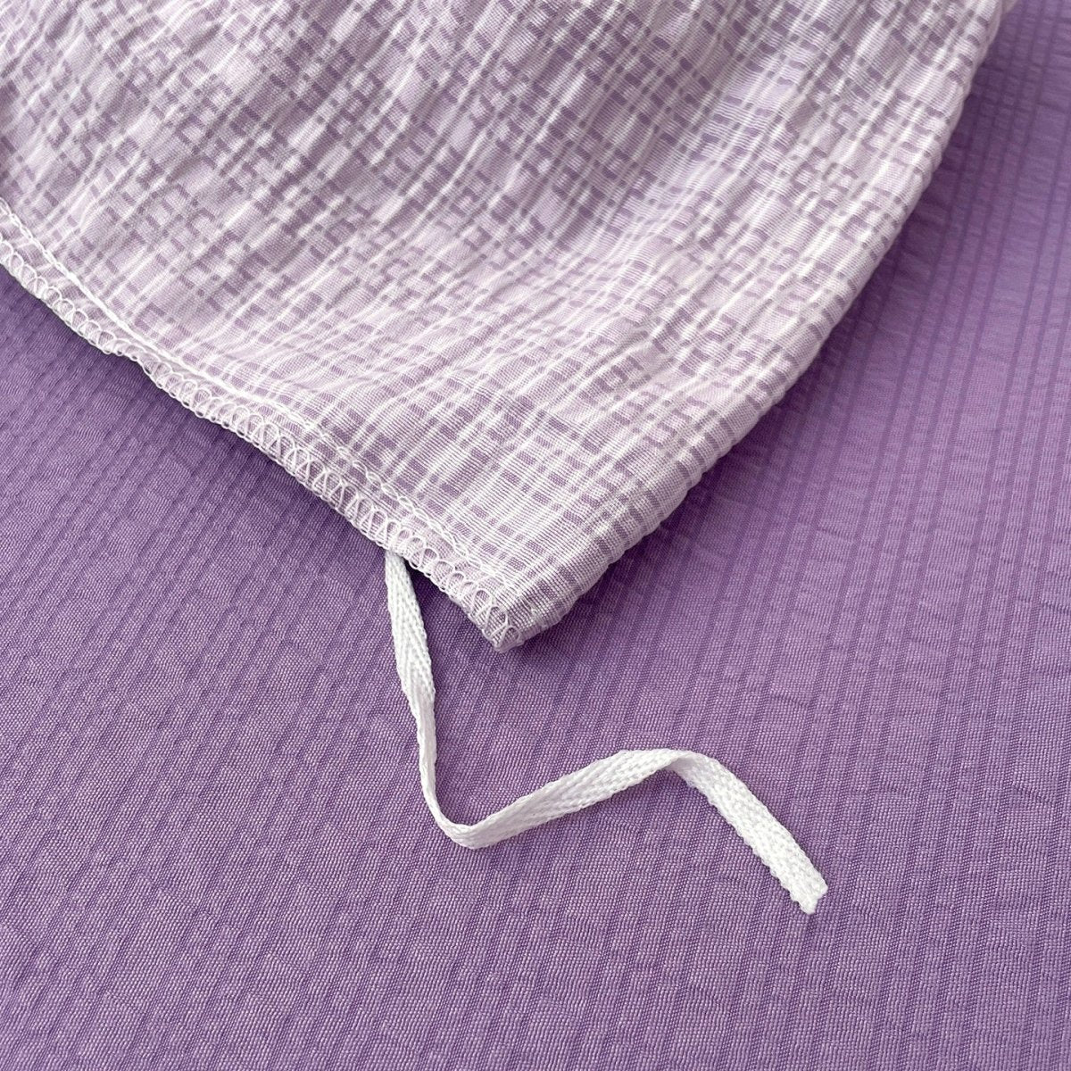 Lilac - Cloud Weave Textured Bedding Collection - WhisperLinens