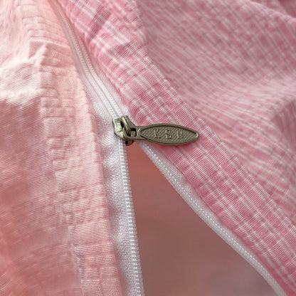 Blush Pink - Cloud Weave Textured Bedding Collection - WhisperLinens