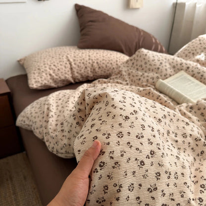 Almond Meadow - Cottage Ditsy Floral Bedding Collection - WhisperLinens