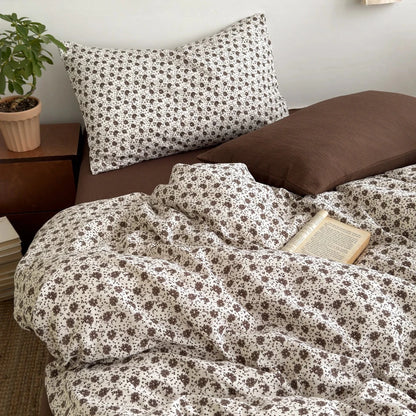 Vanilla Bloom - Cottage Ditsy Floral Bedding Collection - WhisperLinens