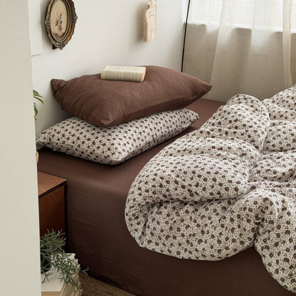 Cottage Ditsy Floral Cotton Bedding Collection - WhisperLinens