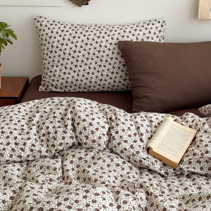 Cottage Ditsy Floral Cotton Bedding Collection - WhisperLinens
