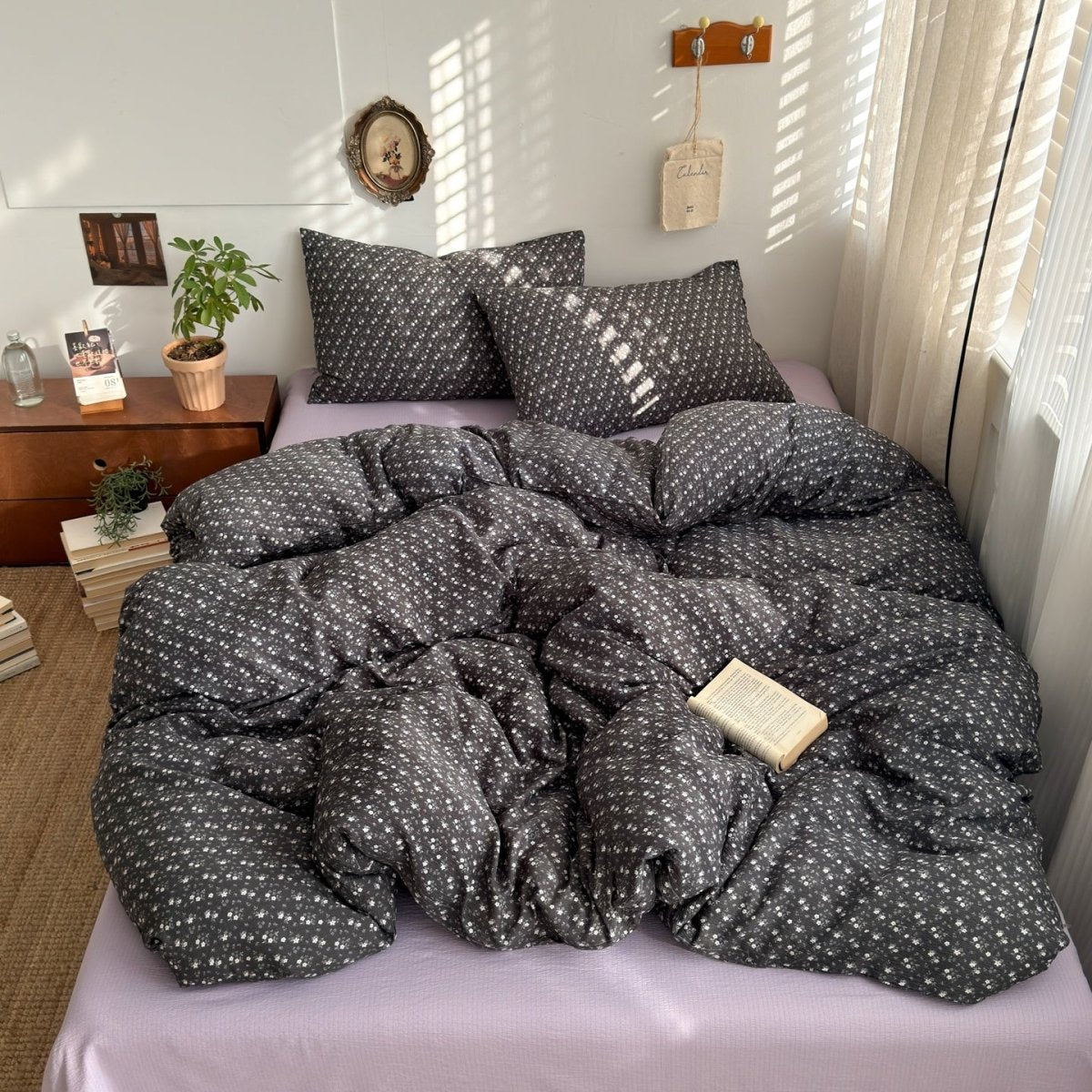 Cottage Ditsy Floral Cotton Bedding Collection - WhisperLinens