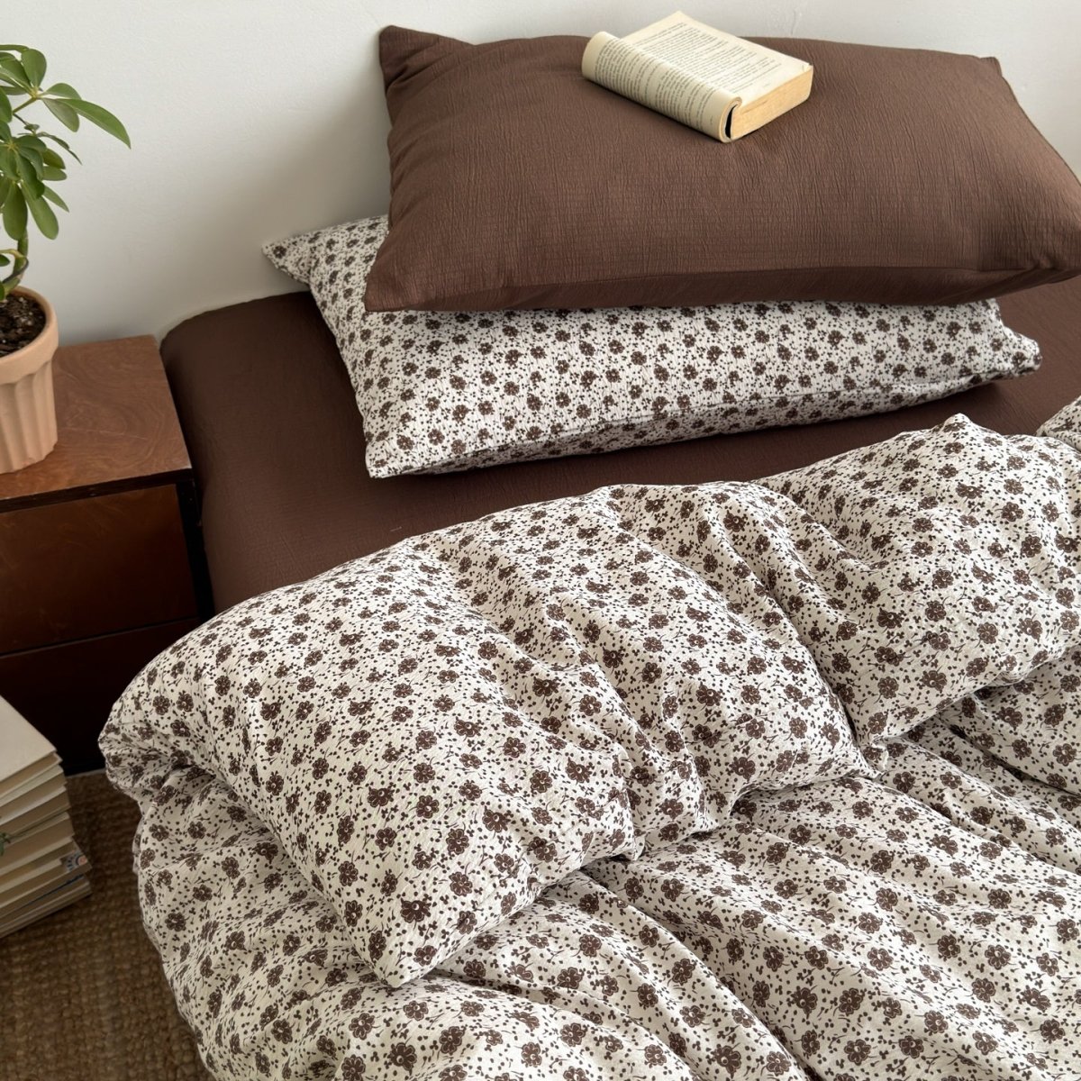 Cottage Ditsy Floral Cotton Bedding Collection - WhisperLinens