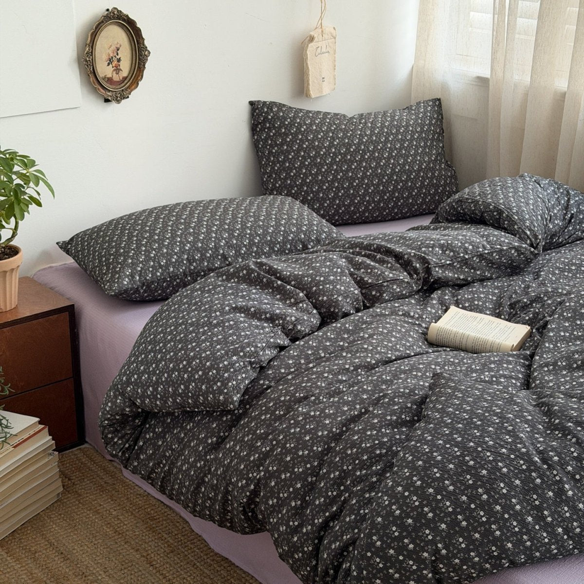 Cottage Ditsy Floral Cotton Bedding Collection - WhisperLinens