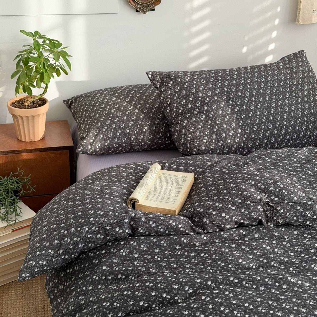 Cottage Ditsy Floral Cotton Bedding Collection - WhisperLinens