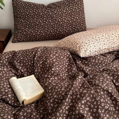 Cottage Ditsy Floral Cotton Bedding Collection - WhisperLinens
