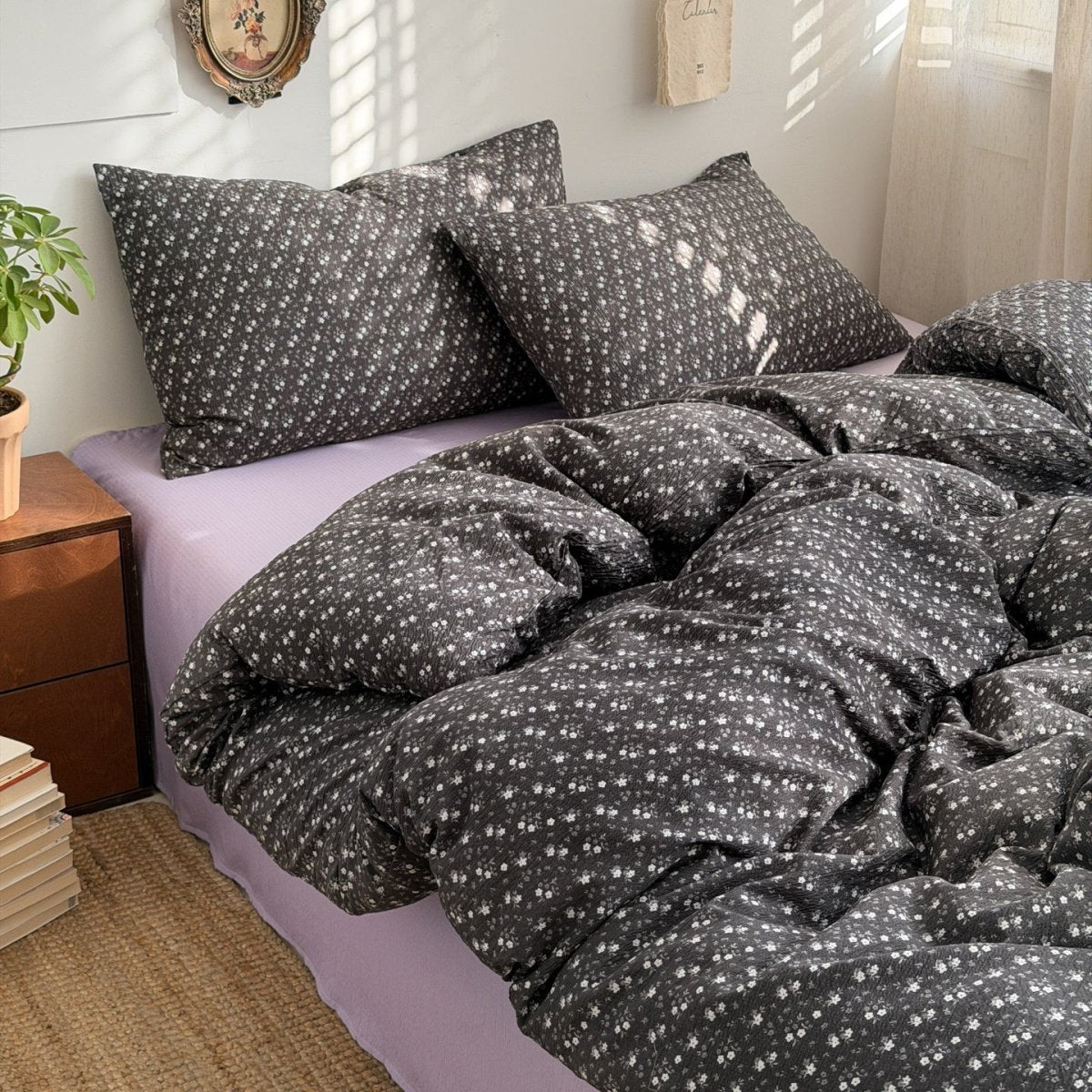 Cottage Ditsy Floral Cotton Bedding Collection - WhisperLinens