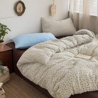 Cottage Ditsy Floral Cotton Bedding Collection - WhisperLinens