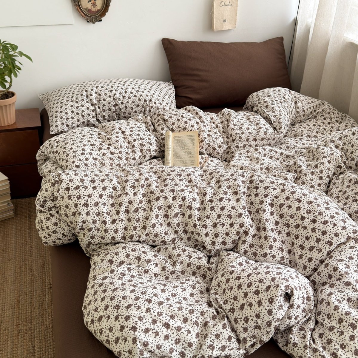 Cottage Ditsy Floral Cotton Bedding Collection - WhisperLinens