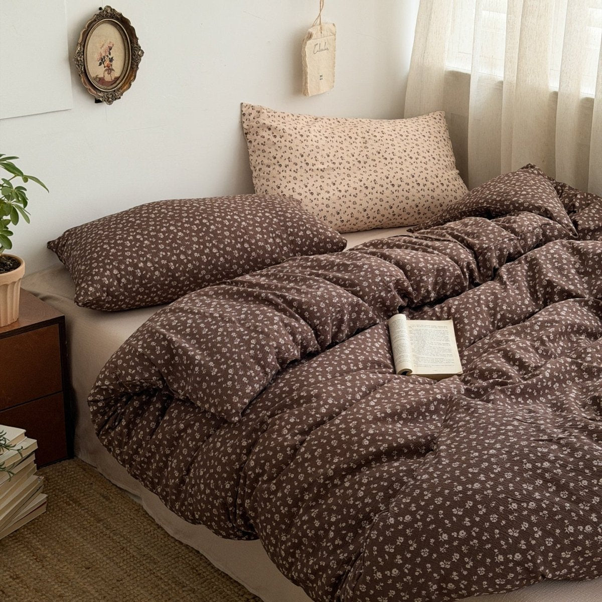 Cottage Ditsy Floral Cotton Bedding Collection - WhisperLinens