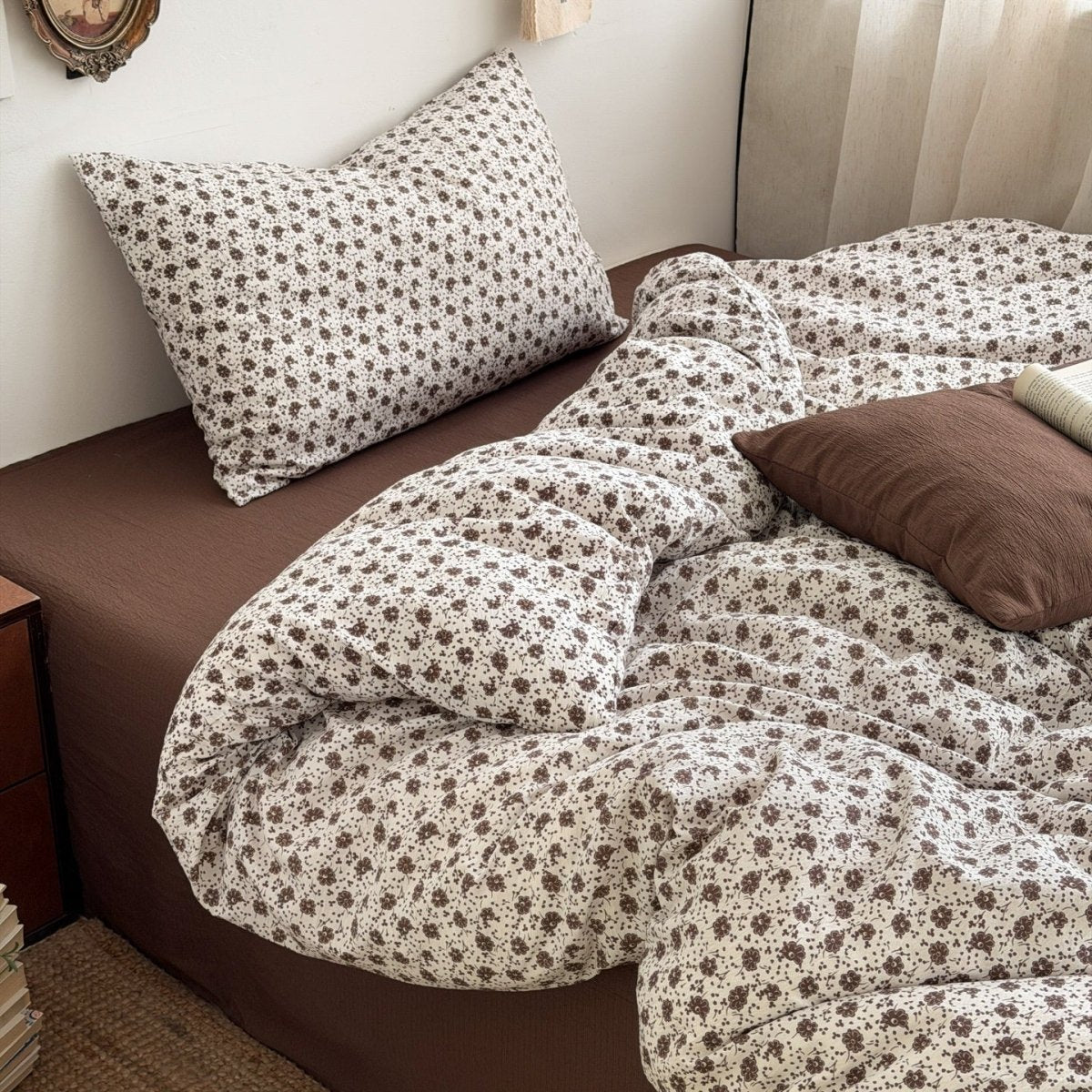 Cottage Ditsy Floral Cotton Bedding Collection - WhisperLinens