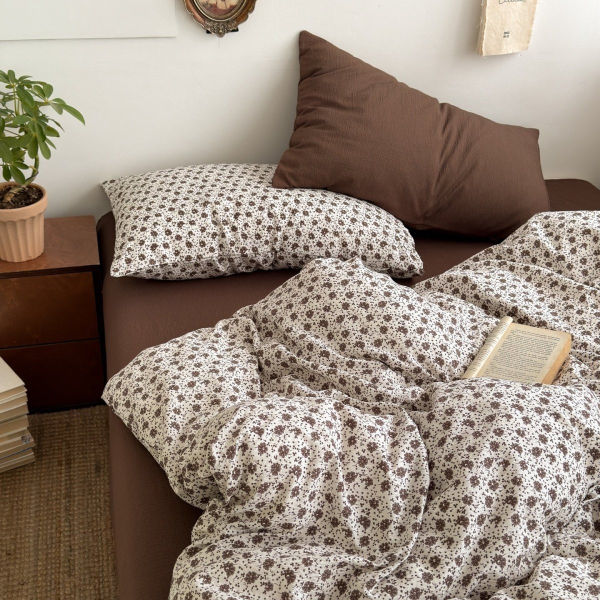 Cottage Ditsy Floral Cotton Bedding Collection - WhisperLinens