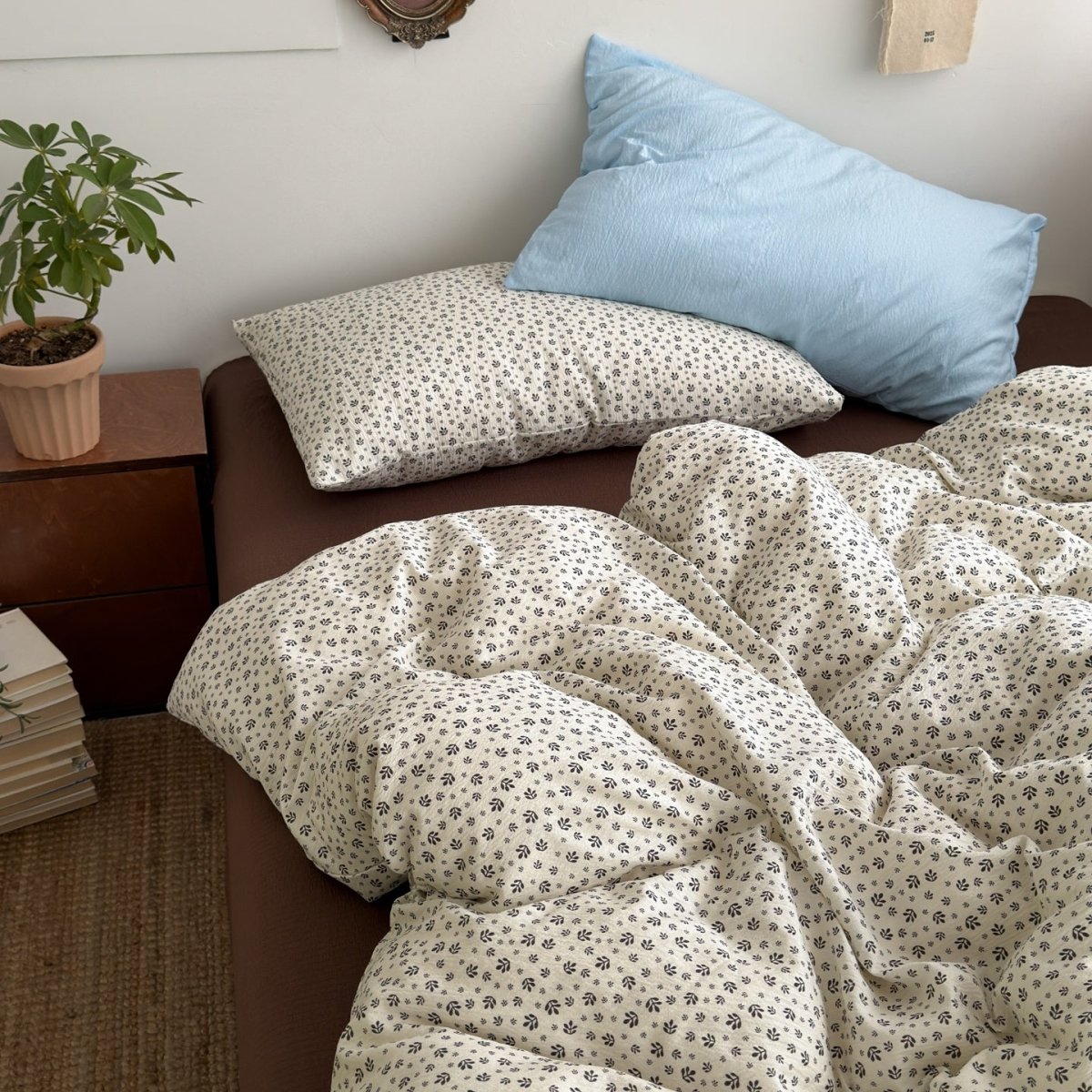 Cottage Ditsy Floral Cotton Bedding Collection - WhisperLinens