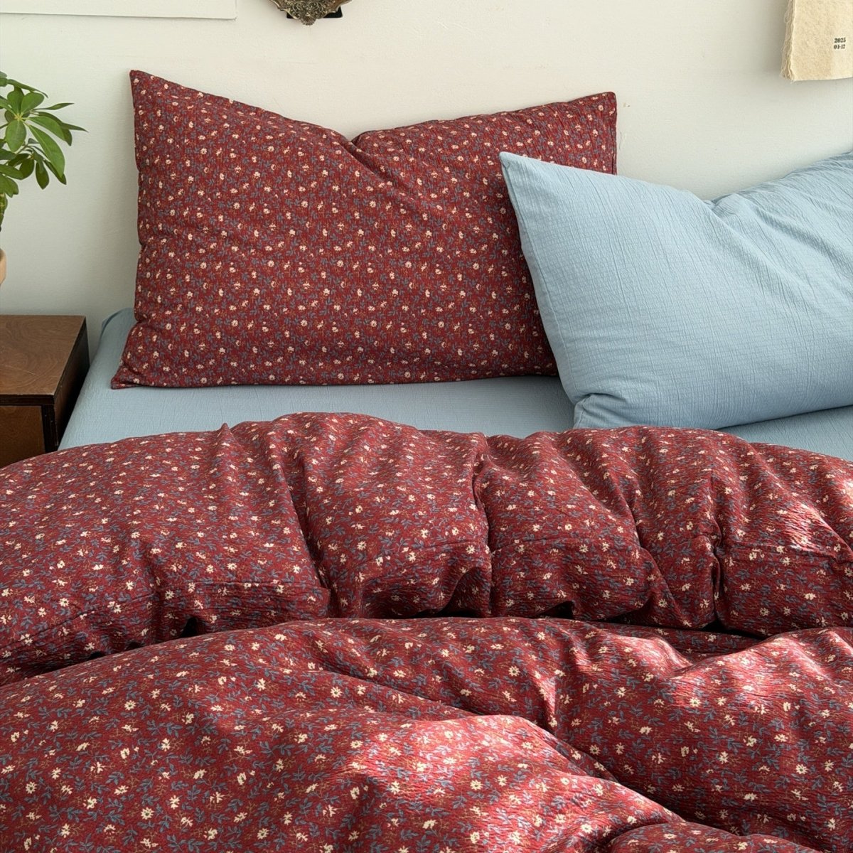 Cottage Ditsy Floral Cotton Bedding Collection - WhisperLinens