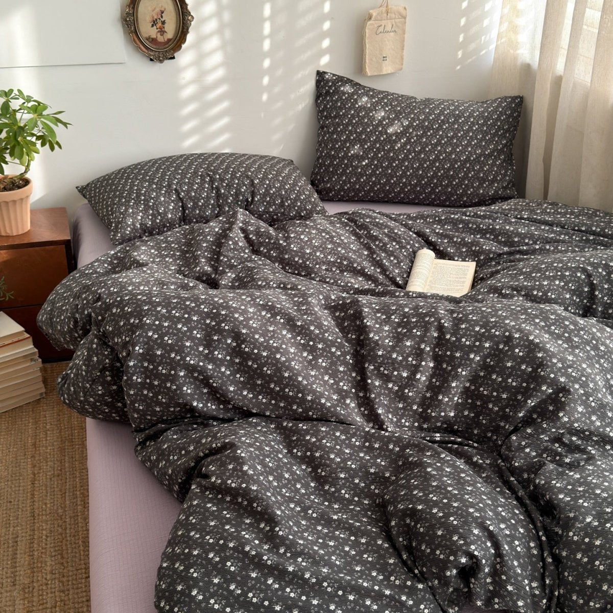 Cottage Ditsy Floral Cotton Bedding Collection - WhisperLinens