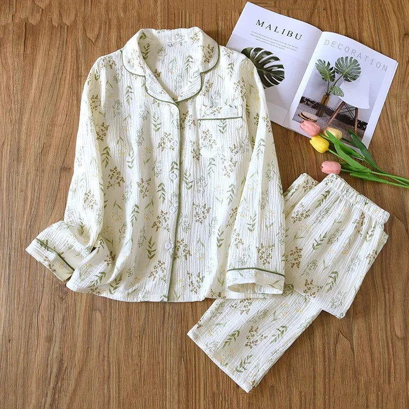 Cream Serenity Pajama Set - WhisperLinens