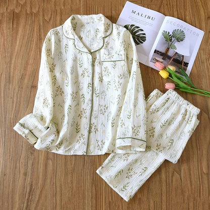 Cream Serenity Pajama Set - WhisperLinens