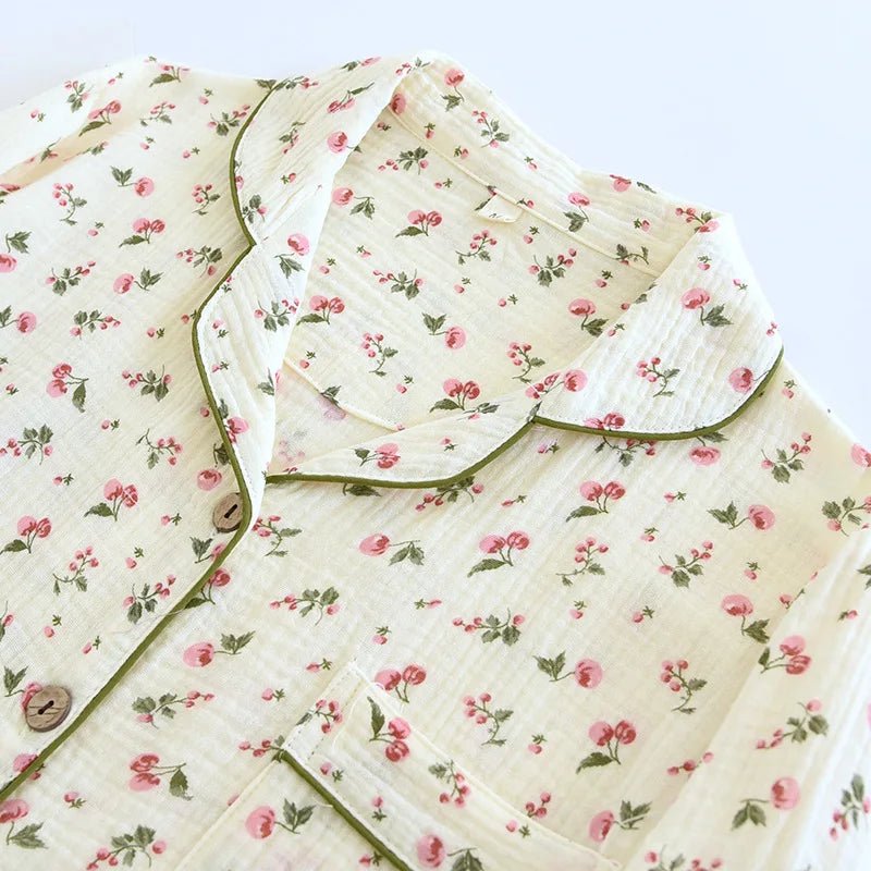 Cream Serenity Pajama Set - WhisperLinens