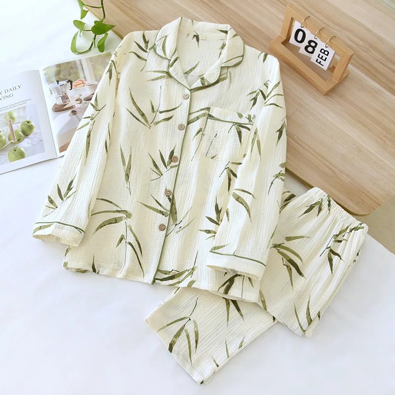 Cream Serenity Pajama Set - WhisperLinens
