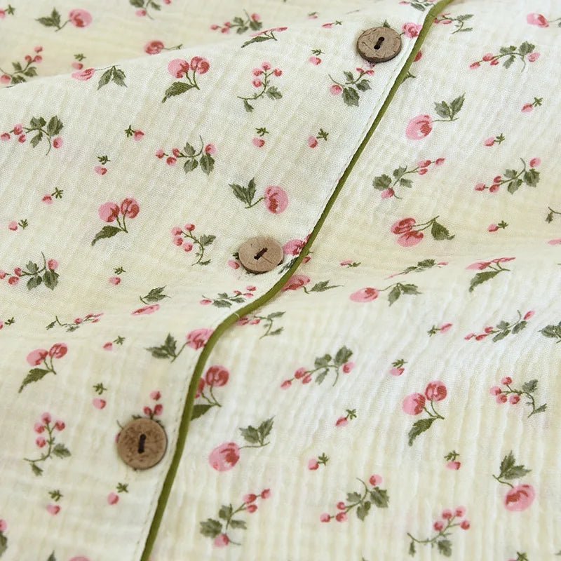Cream Serenity Pajama Set - WhisperLinens