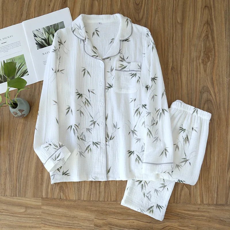 Cream Serenity Pajama Set - WhisperLinens