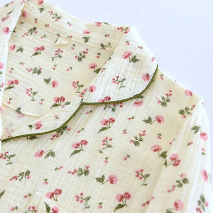 Cream Serenity Pajama Set - WhisperLinens