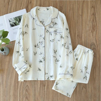Cream Serenity Pajama Set - WhisperLinens