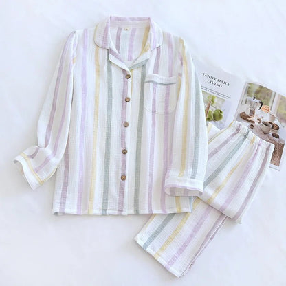 Cream Serenity Pajama Set - WhisperLinens
