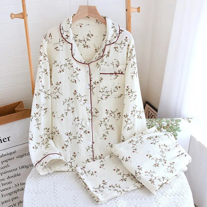 Cream Serenity Pajama Set - WhisperLinens