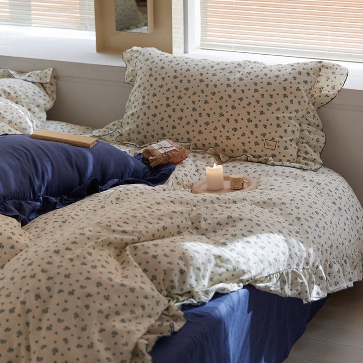 Ditsy Floral Ruffle Bedding Collection - WhisperLinens