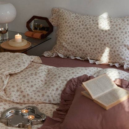Ditsy Floral Ruffle Bedding Collection - WhisperLinens