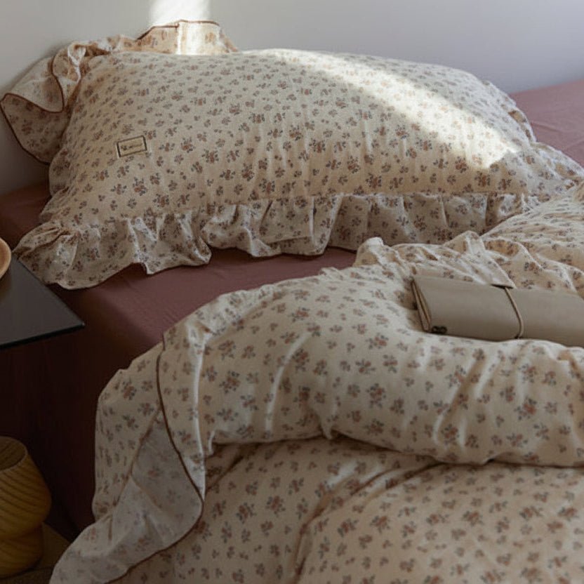 Ditsy Floral Ruffle Bedding Collection - WhisperLinens