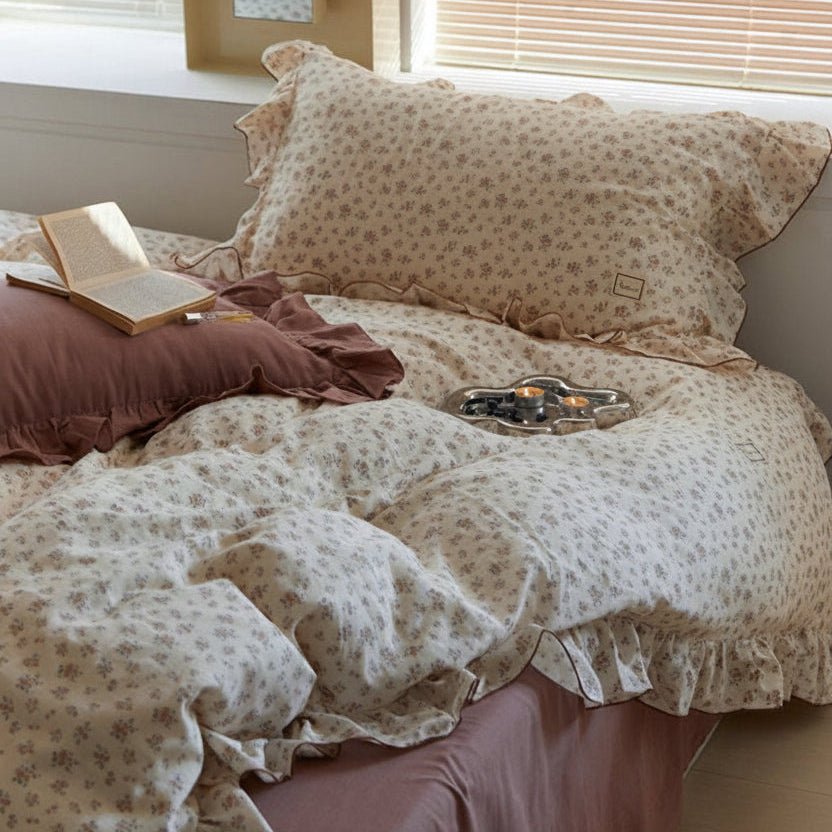 Ditsy Floral Ruffle Bedding Collection - WhisperLinens