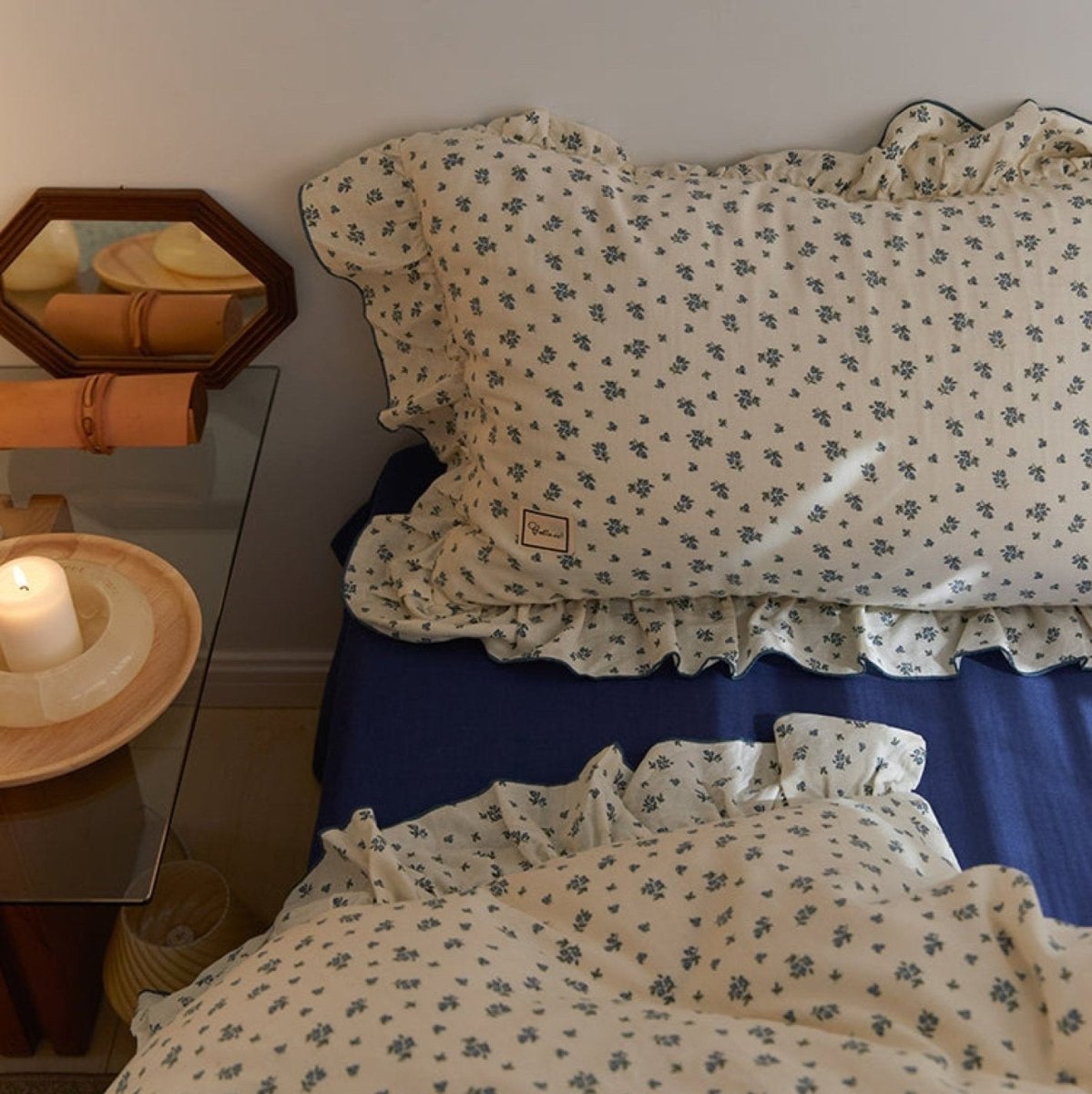 Ditsy Floral Ruffle Bedding Collection - WhisperLinens