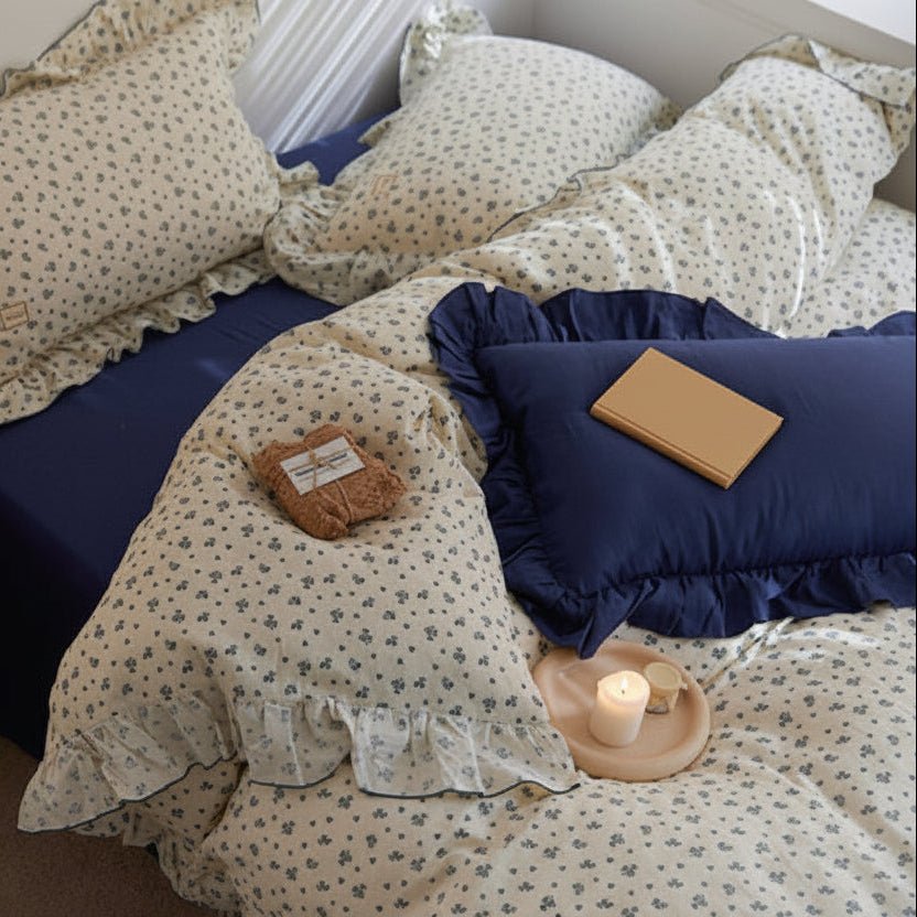 Ditsy Floral Ruffle Bedding Collection - WhisperLinens