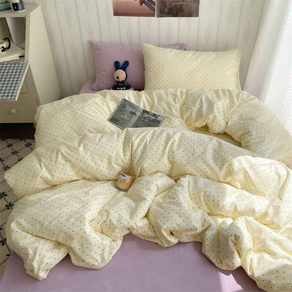 Dotted Charm Bedding Set - WhisperLinens