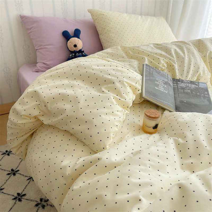 Dotted Charm Bedding Set - WhisperLinens