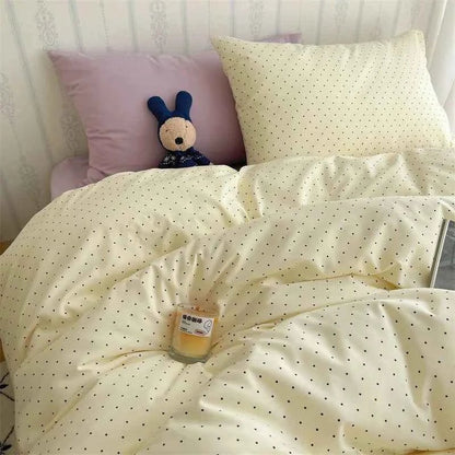 Dotted Charm Bedding Set - WhisperLinens