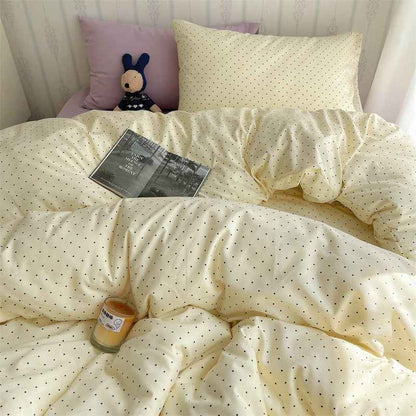 Dotted Charm Bedding Set - WhisperLinens