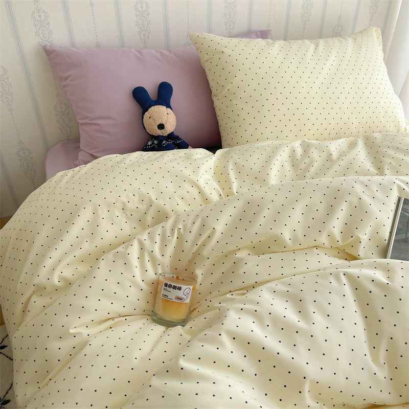Dotted Charm Bedding Set - WhisperLinens